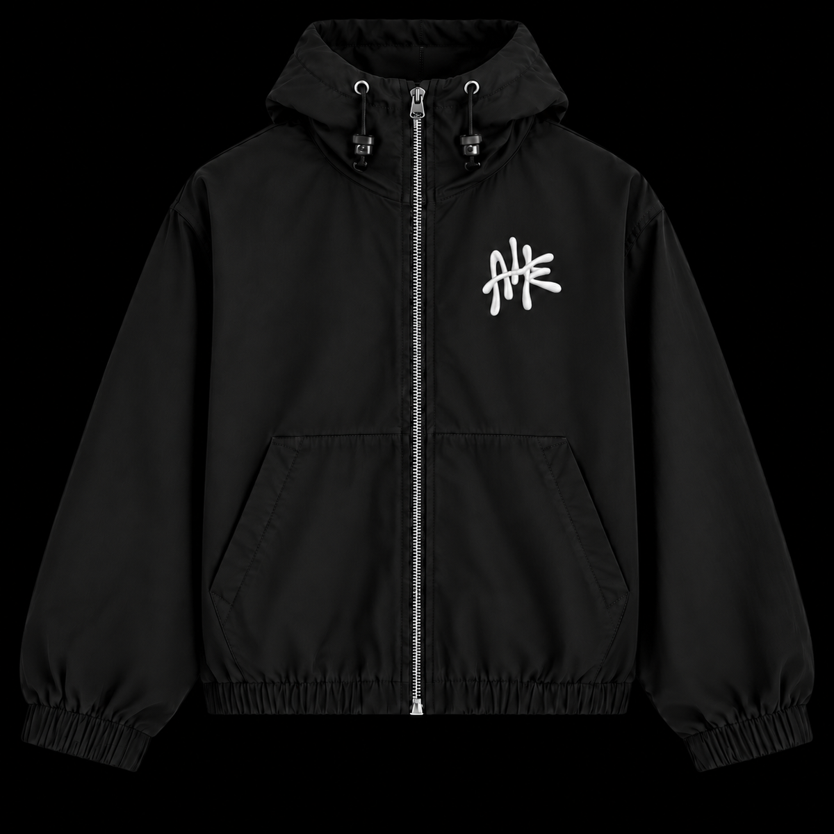 Black Windbreaker