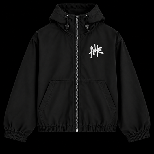 Black Windbreaker