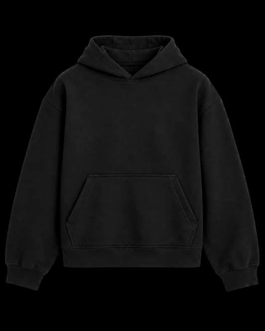 SCUBA HOODIES - Black - Front