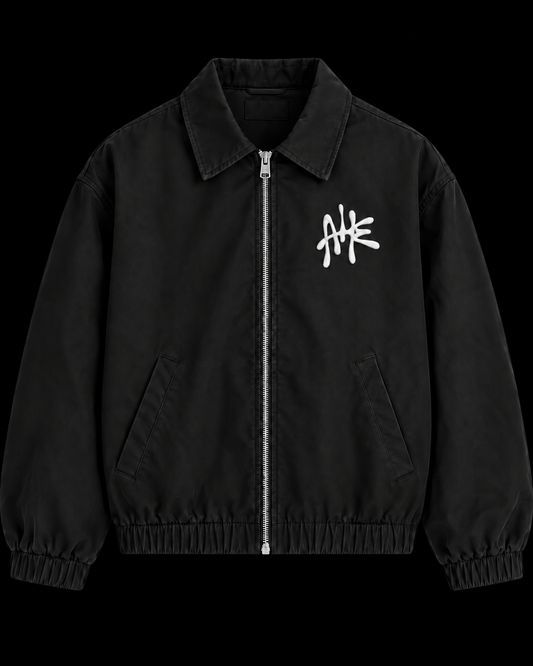 Dickeys - Black Jacket - Front Embroidery