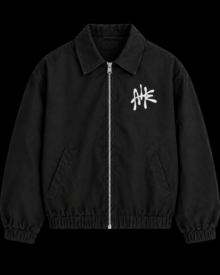 Dickeys - Black Jacket - Front Embroidery